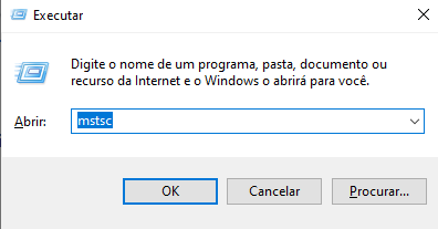 WIN+R MSTSC